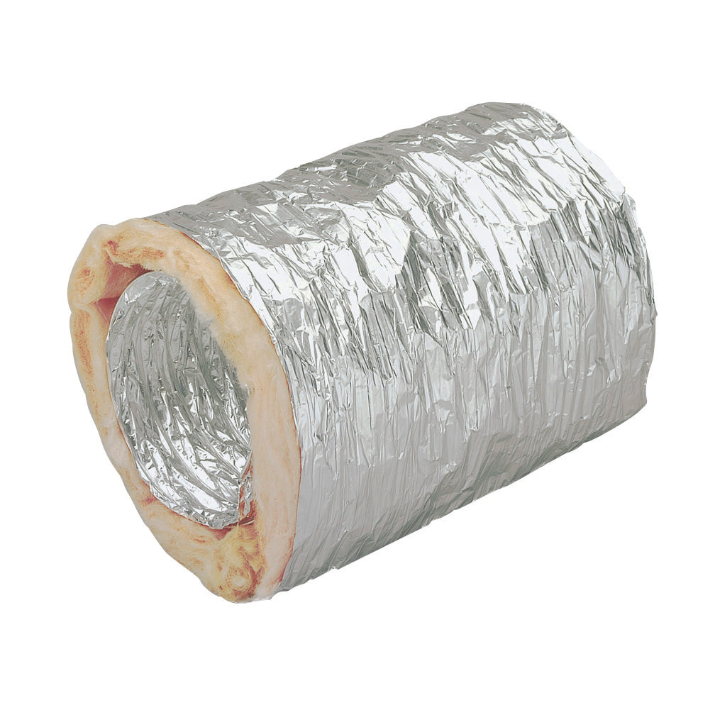 D10M4INS 100mm 4'' PVC Insulated Flexible Ducting