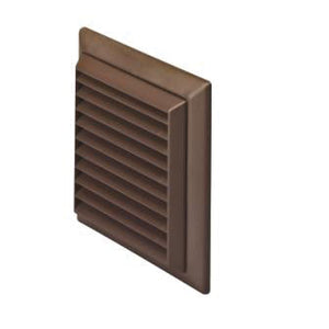LG4BN 100mm 4" Fixed Grille Brown
