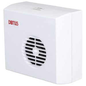 Domus CUR7003B Curzon 100mm Centrifugal Extractor Fan with Timer