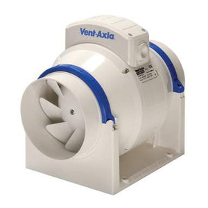 Vent Axia 17104010 ACM100 100mm 4" In-Line Mixed Flow Fan